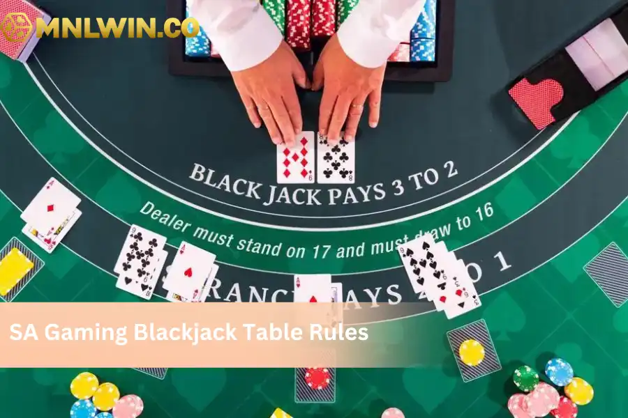 SA Gaming Blackjack Table Rules
